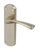 Olton Lever Hdls/Plt Latch ZA SN