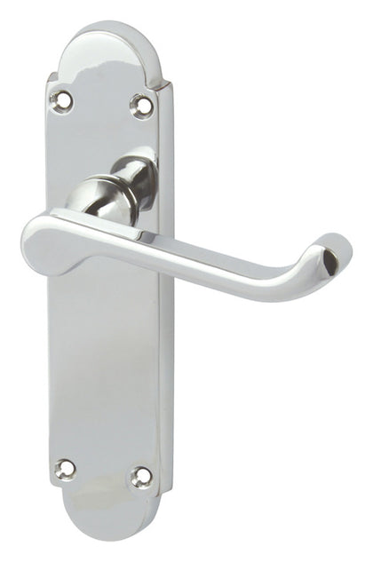 Lvr Scroll Hdls/Plt 167mm Latch ZA PC