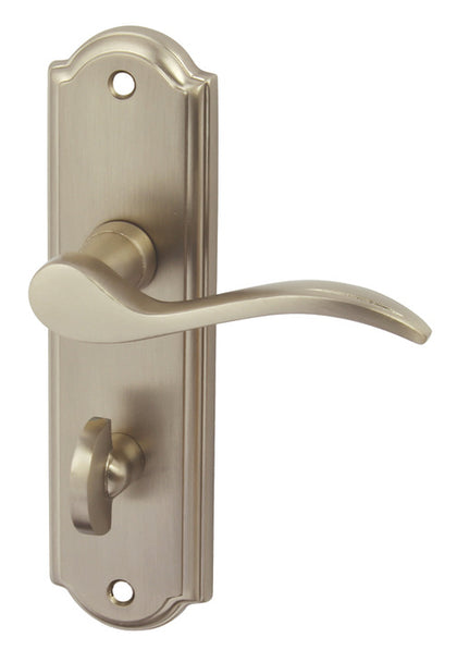 Sywell Lever Hdls/Plt WC Lock ZA SN