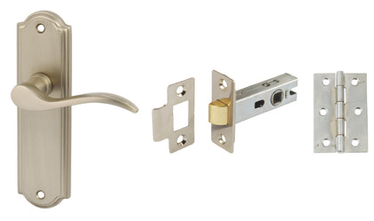 Sywell Door Pack-Lvr/Plt Latch Set SN