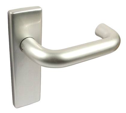 Lvr Hdls/Plt D20x151x44mm Latch Alu SAA