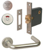 Disabled WC Lever Handle+Lock Set UH SSS