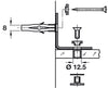 PBA Cub/Gls 316L Ang Brkt Glass-Wall SSS