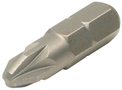 Pozi Bit Steel PZ1 1/4 25mm