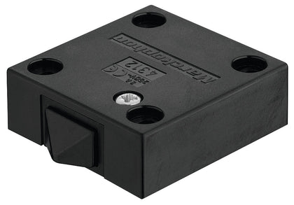 Built-In Switch Unit 2A/240V AC Blk Push