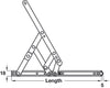 Friction Hinge Std 305mm 430 SS