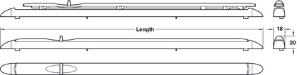 Tvent Select S13 4000/412mm Canopy Brw