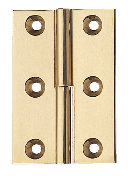 LiftOff Hinge Sqr 76x41mm CW Brass PB