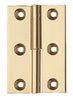 LiftOff Hinge Sqr 76x41mm CW Brass PB