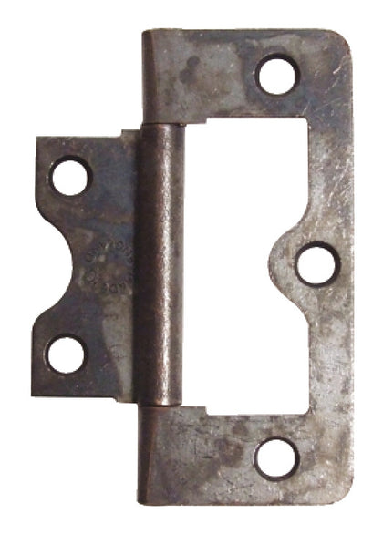 Flush Hinge 60x20mm Inset St ZP