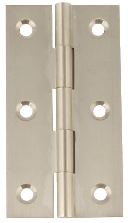 Butt Hinge Sqr 76x40mm Dr.Brass PB