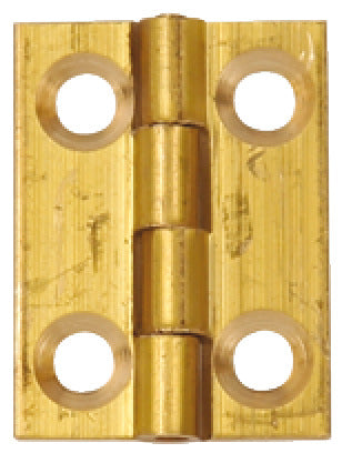 Butt Hinge Sqr 25x19mm Dr.Brass Self