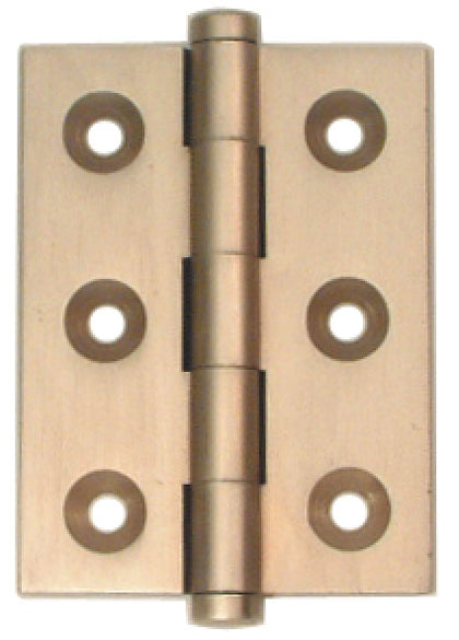 Butt Hinge Button D6.5x 50x38mm Brs PC