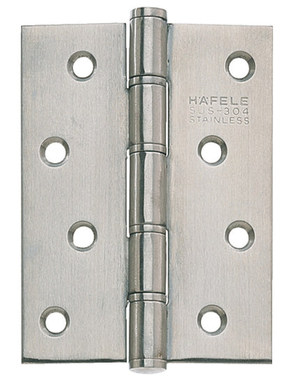 Hafele Butt Hinge Sqr 102x76mm 304 SSS