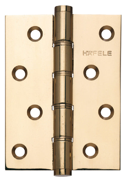 Hafele Butt Hinge DPBW 100x76mm Brs PB