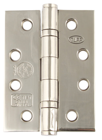 Butt Hinge BB Sqr 102x76mm 201 PSS 3Pk