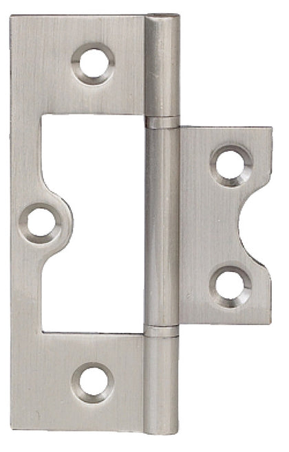 Flush Hinge 75x51mm Steel SCP