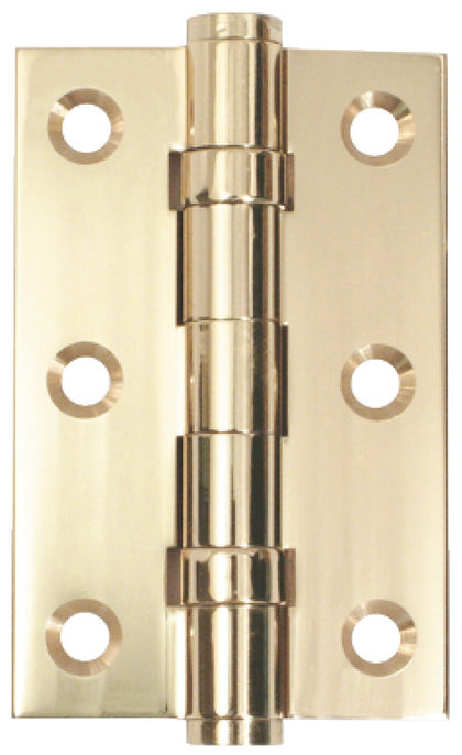 Butt Hinge BB 76x50mm Brass PB