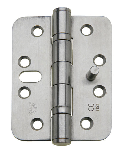 Security Butt Hinge Rad 102x76mm 304 SSS