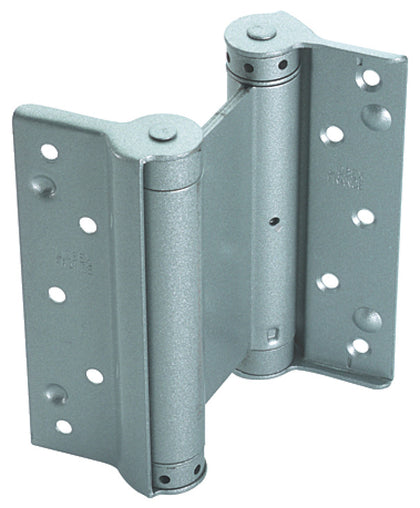 Spring Hinge Dbl Act 125x85mm St Slv