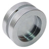 Flush Pull Hdl for Gls D65mm Brass SNP