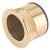 Pocket Door Flush Hdl D25/29x24mm Brs PC