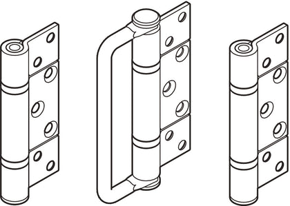 SlidoFold 100U Hinge Hdl Set 316 GSS