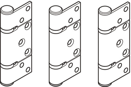 SlidoFold 100U Hinge Set In/Off 316 SSS