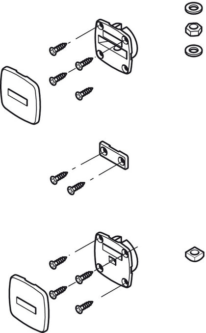 Planofit Fitting Set White