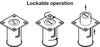 Door Holder+Stop/Floor Lockable 316 SSS