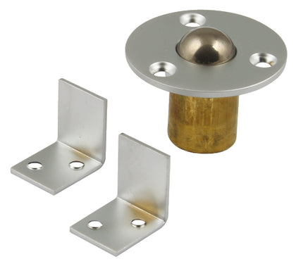 Door Holder/Floor D50mm Brass SCP