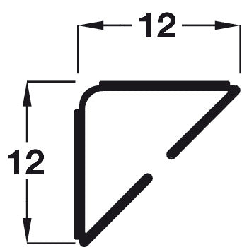 Raven Delta Seal 12mm PVC Door Set Sgl