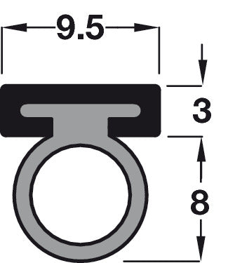 Sealmaster Hurricane 6-8mm Bulb 1050mm
