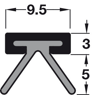 Sealmaster Hurricane 3-5mm V 2100mm