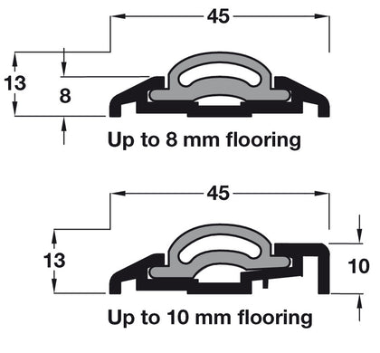 Sealmaster Cyclone Threshold Seal 8/1m