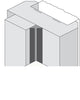 Raven Delta Seal 15mm PVC Door Set Dbl