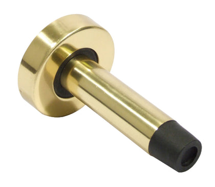 Door Stop/Wall D42x86mm Brs Rub/PB