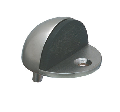 Door Stop/Floor D45x23mm Rubber/SSS