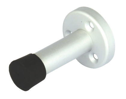 Door Stop/Wall D42x68mm Alu Rub/SAA