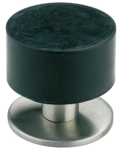 Door Stop/Floor D40/39mm Rubber/SSS