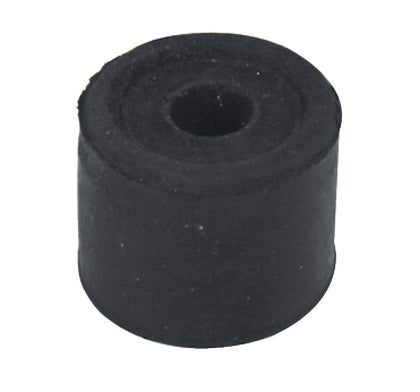 Door Stop/Floor D34x26mm Rubber Blk