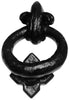 Kirkpatrick Ring Door Knocker Iron Blk