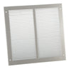 Louvred Air Grille 610x610mm M.St/S.Slv