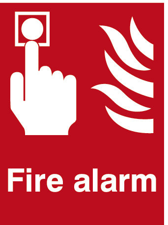 Sign 200x150mm-Fire alarm