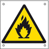 Sign 200x200mm-Flammable