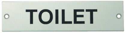 Sign 140x35mm-TOILET PAA