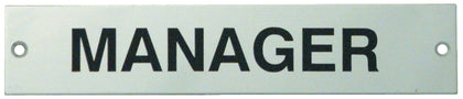 Sign 175x35mm-MANAGER SSS