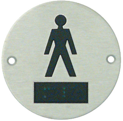 Tactile Symbol D76x1.5mm-Male SSS