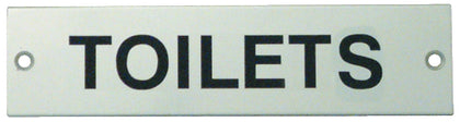 Sign 140x35mm-TOILETS SSS