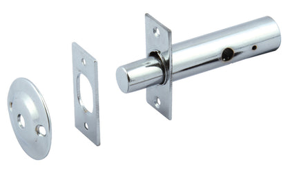 Mortice Door Security Bolt Brs/St PC